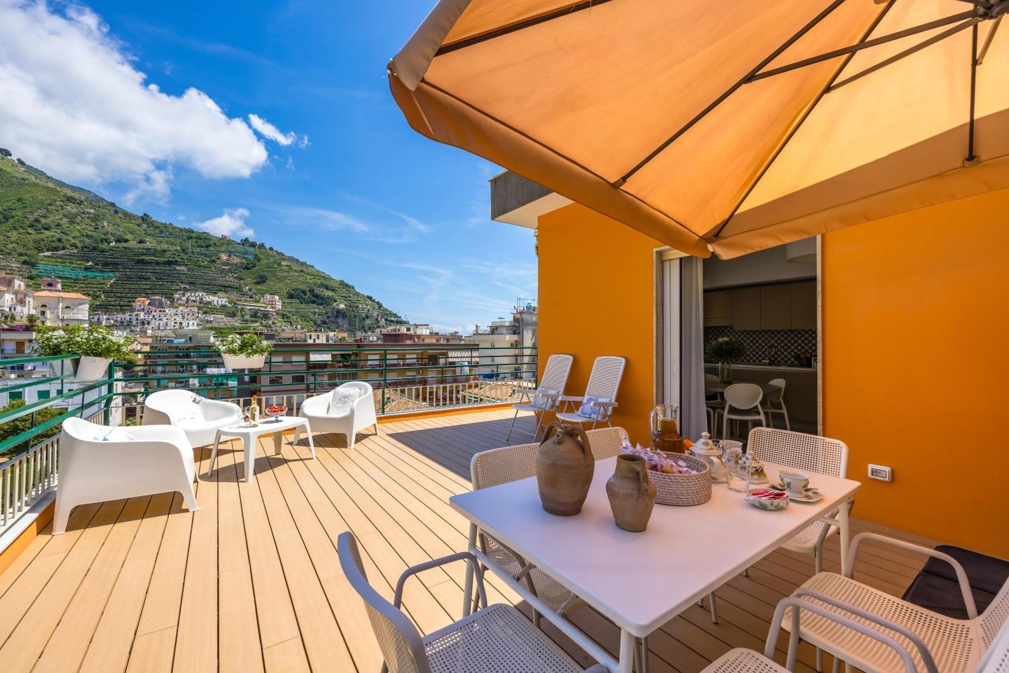 Le Terrazze Di Santa Tecla Apartamento Maiori Exterior foto